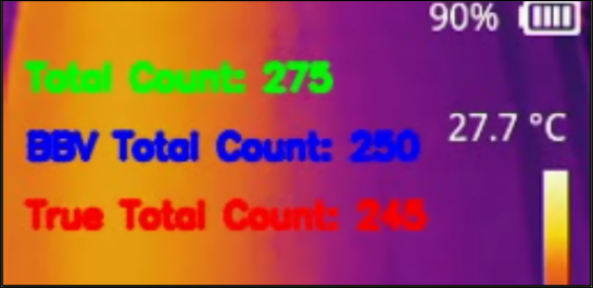 Computer Vision Chick Counting — Camera-based counter for newly hatched chicks on a conveyor belt, screenshot 2 of 2